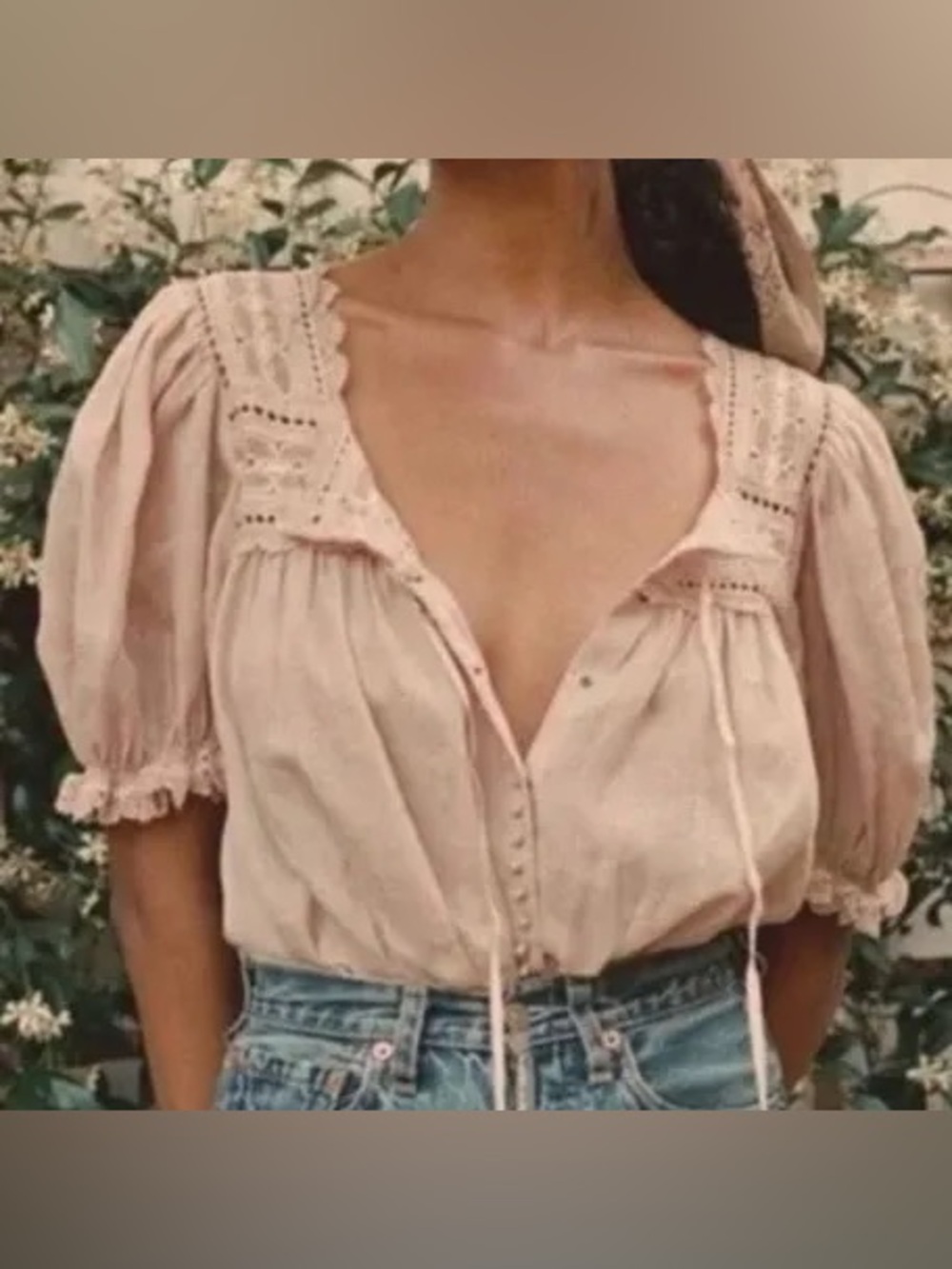 Doen Anneth blouse - blush M